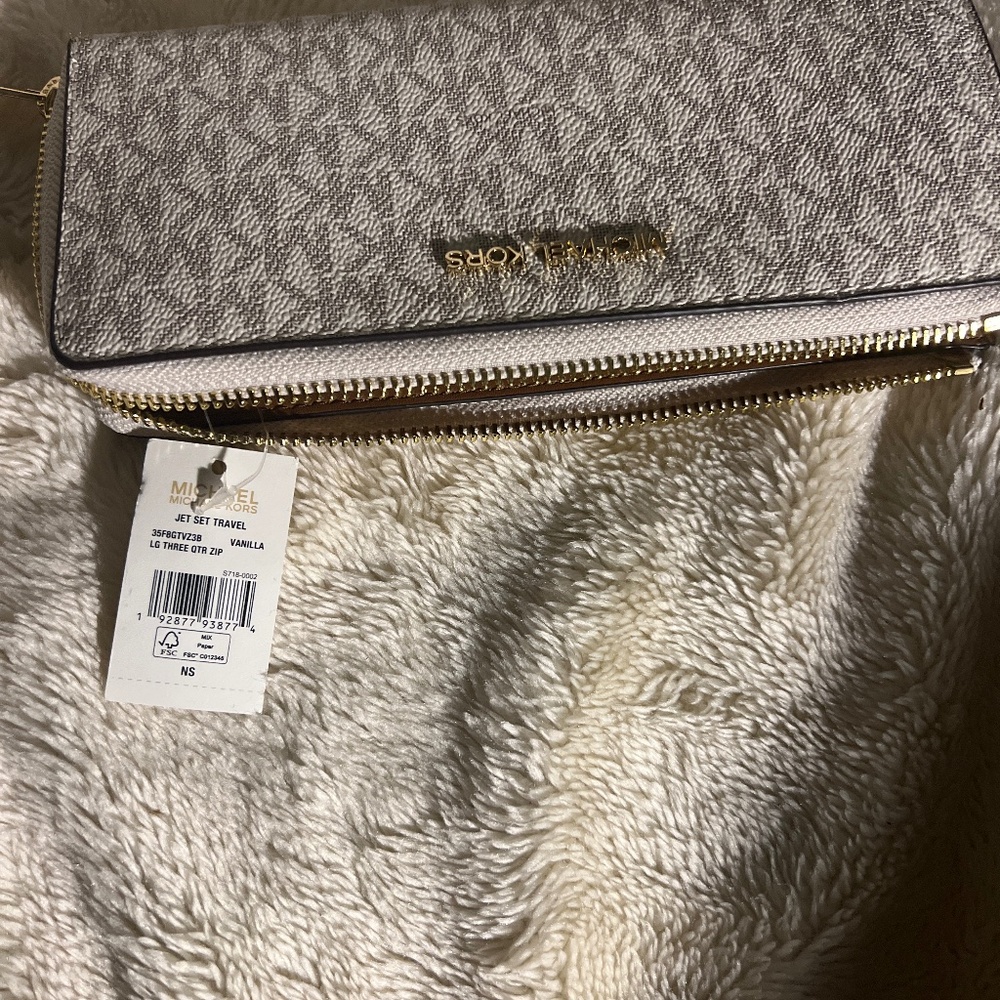 Michael Kors Wallet Vanilla